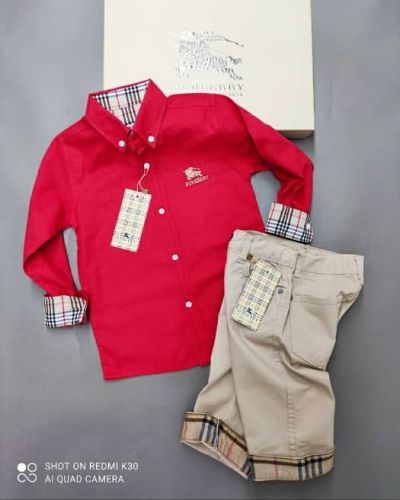 2 Pcs Burberry Boy Set