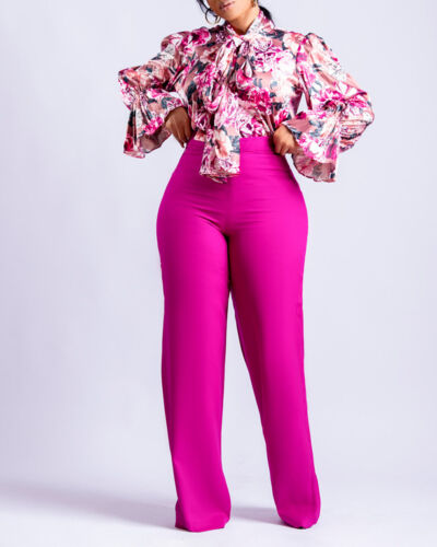 2pcs Long-sleeved Top and Trouser