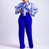 2pcs Long-sleeved Top and Trouser