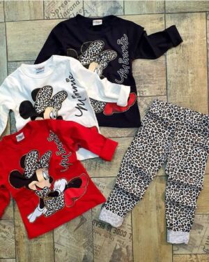 2pcs Minnie Mouse Girl Set