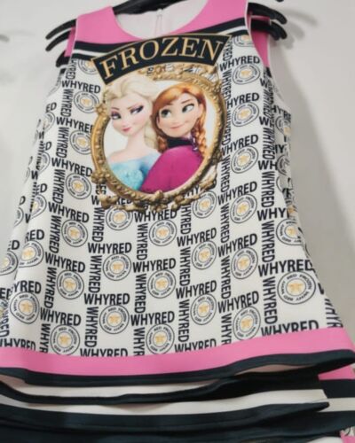 Girl Frozen Sleeveless Gown