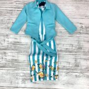 2pcs Girl Jumpsuit with Jacket